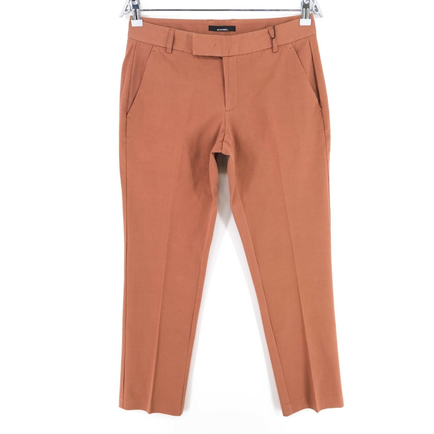 STEFANEL Light Brown Trousers Pants Size EU 38 UK 8 US 6