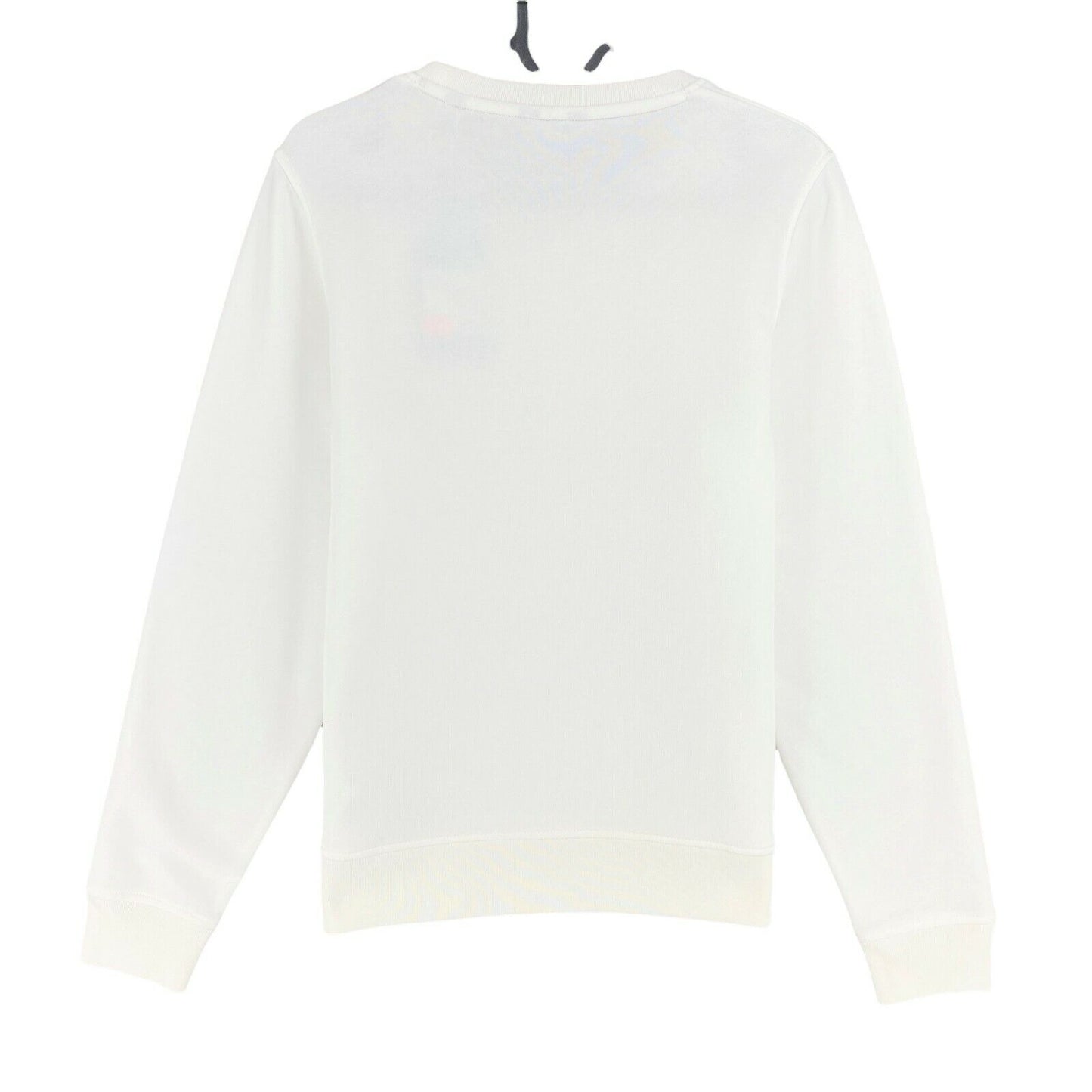 GANT White Logo Crew Neck Sweater Jumper Size XS