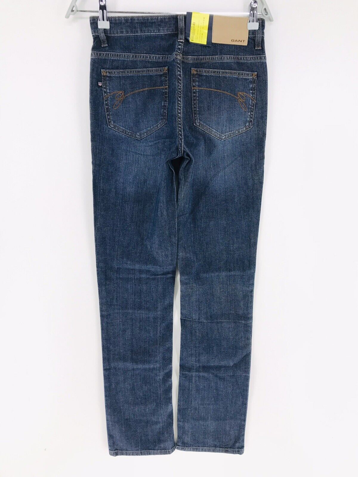 €149 GANT CAROL Women Blue Normal Waist Regular Bootcut Fit Jeans W27 L34