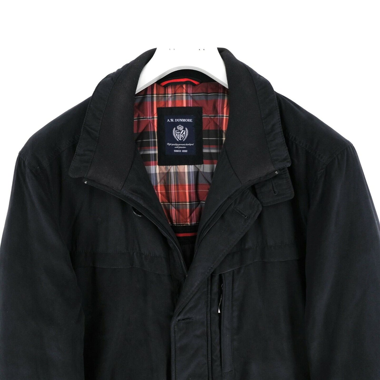 A.W. DUNMORE Navy Blue Padded Jacket Coat Size EU 54 UK/US 44