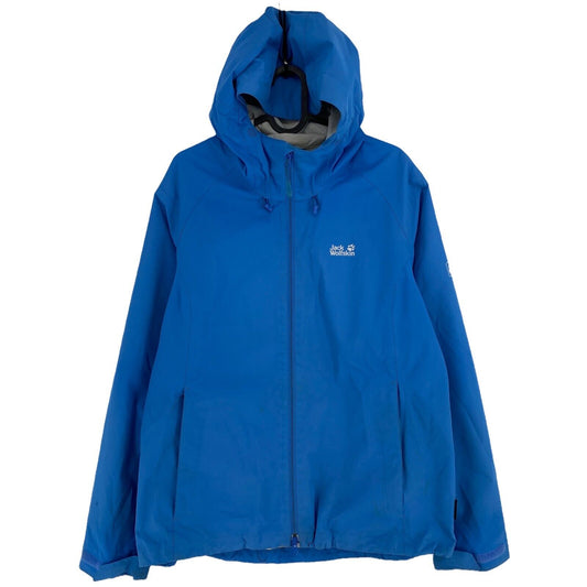 Jack Wolfskin Blue Hooded Jacket Size M