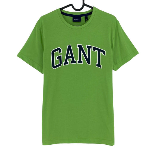 GANT T-Shirt mit Rundhalsausschnitt und grünem Bogenumriss, Größe SM XL 3XL