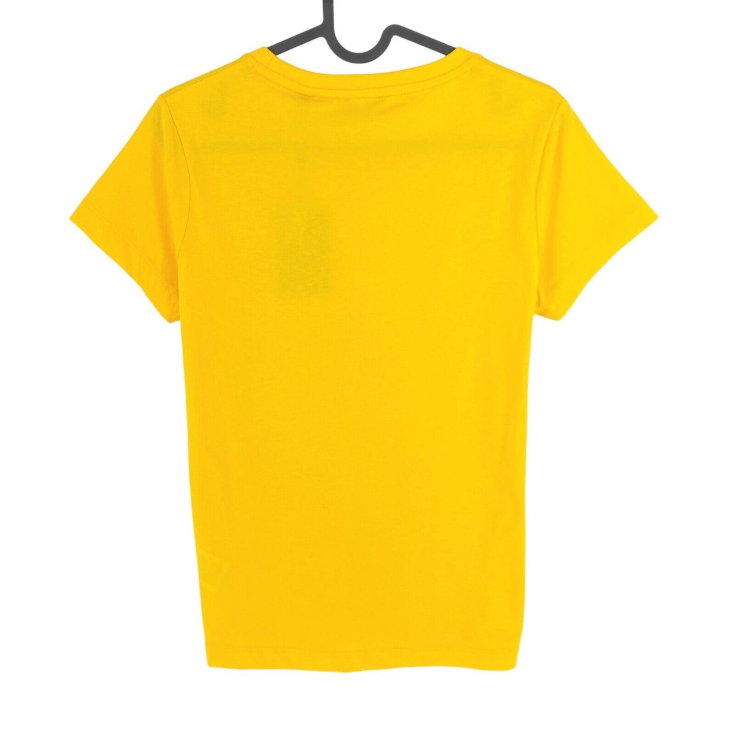 GANT Yellow Arch Logo Crew Neck T  Shirt Size S