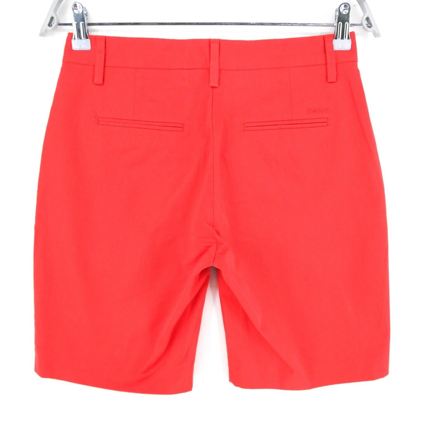 GANT Red Satin Bermuda Shorts Size EU 34 UK 8 US 4