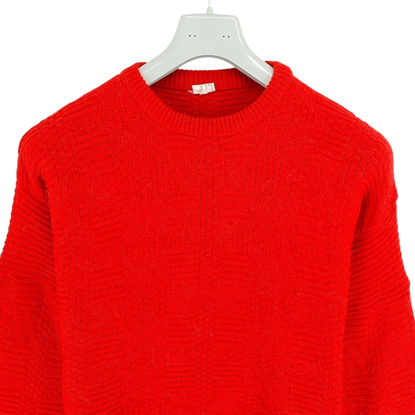 Cosby Vintage Retro 90s Red Sweater Pullover Size EU 48 UK/US 38