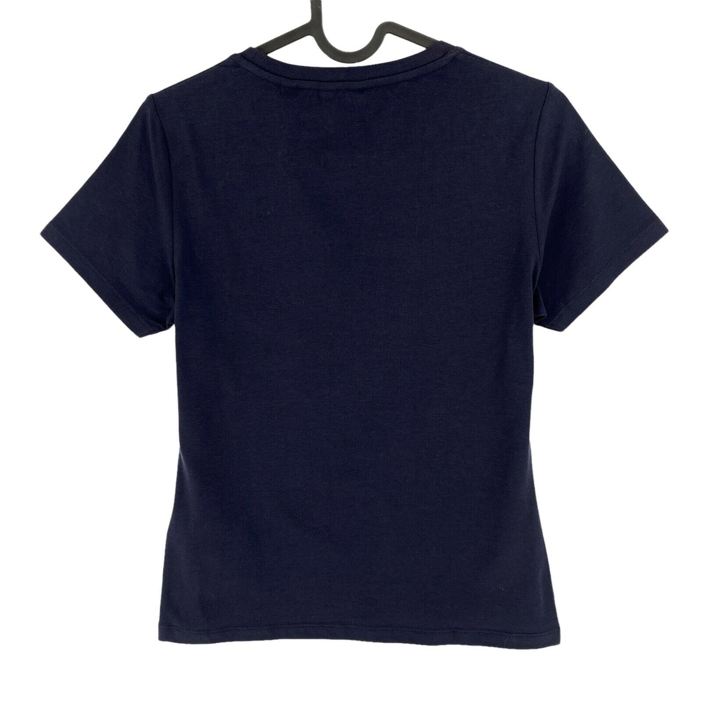 GANT T-Shirt mit Rundhalsausschnitt, Marineblau, Größe XS