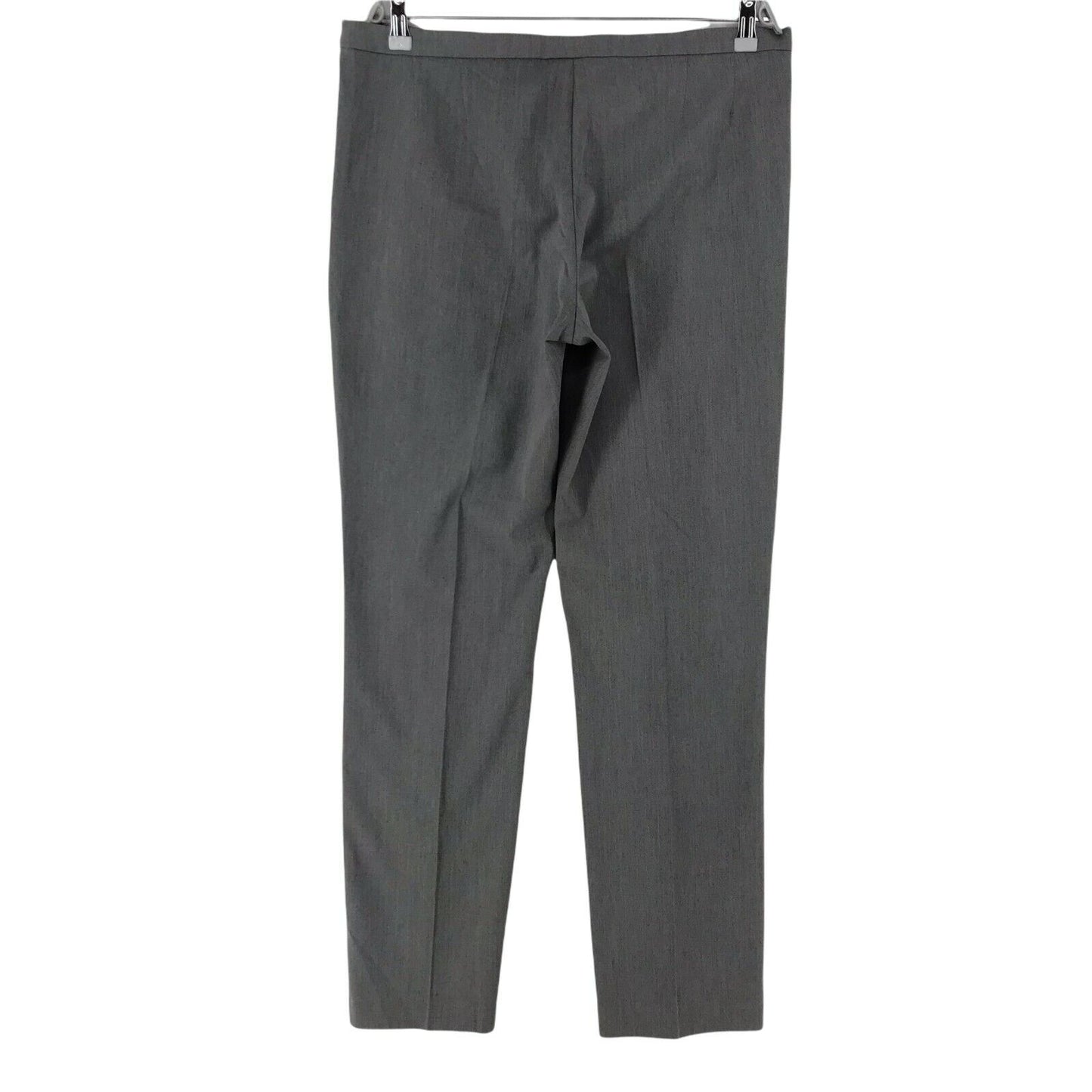 Conte of Florence Women Grey Regular Fit Trousers Size XXL / EU 44 / UK 18