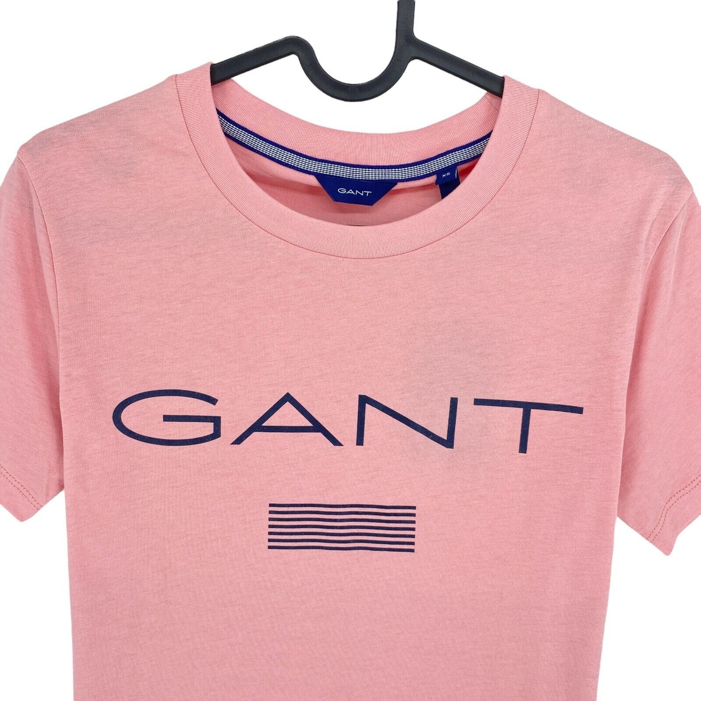 GANT Pink Stripes Crew Neck T Shirt Size XS