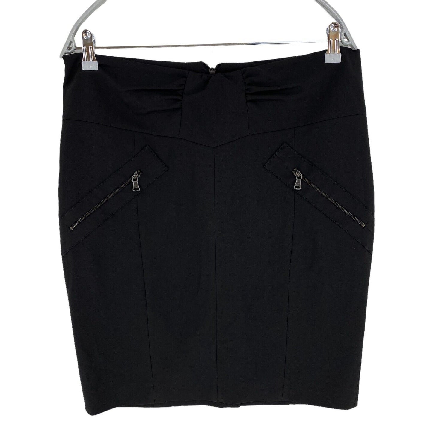 RPR €106 COMPAGNIA ITALIANA Black A-Line Skirt Size EU 42 UK 14 US 12