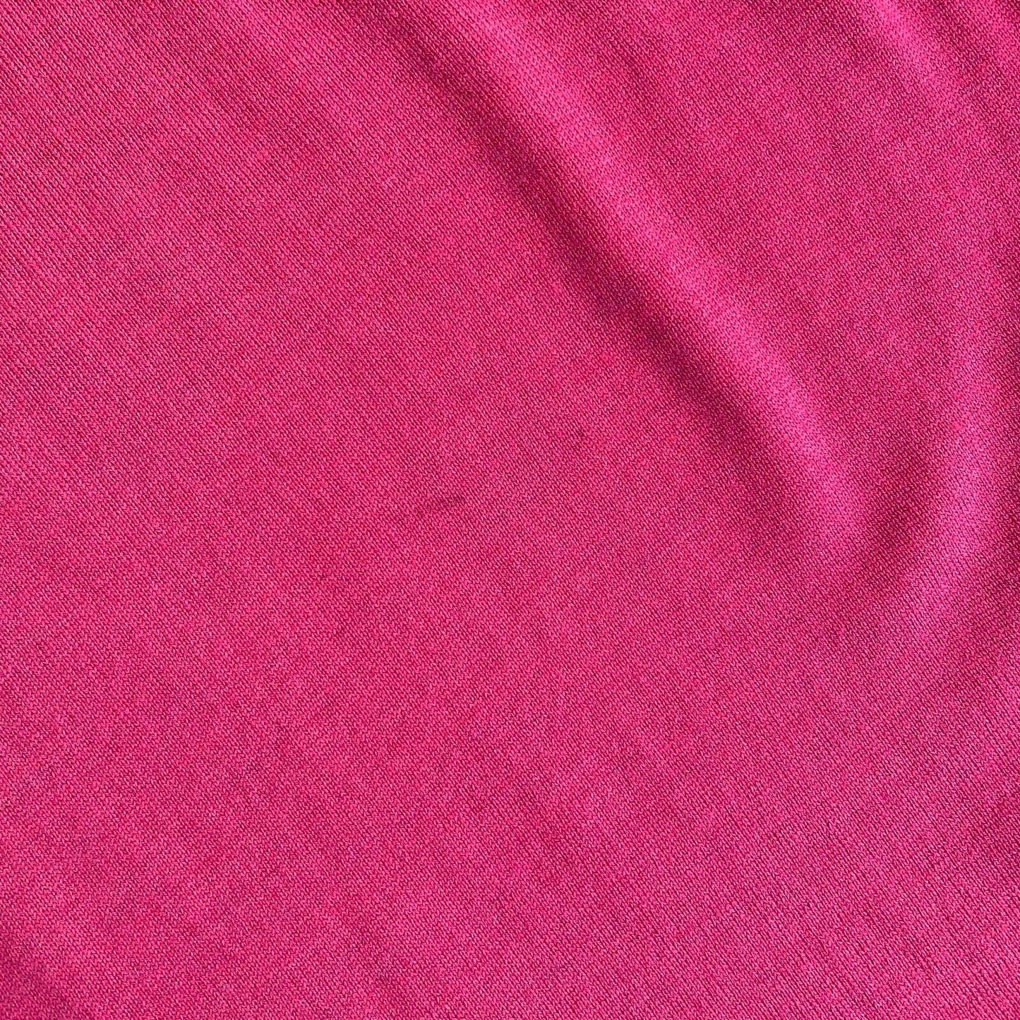 GANT Dark Pink 100% Wool LS Crew Neck Jumper Dress Size XS