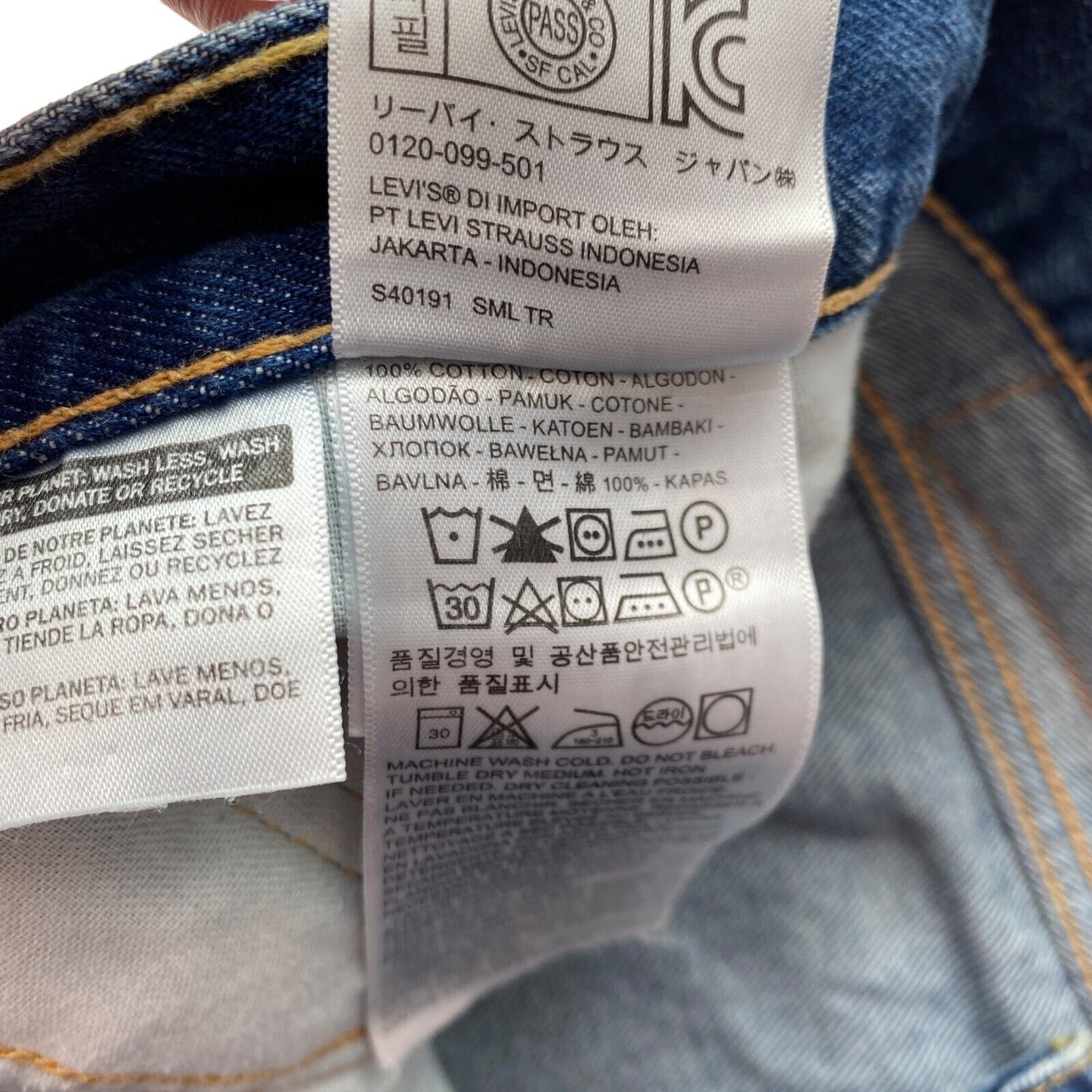 Levi's 511 Jean slim bleu W32 L34