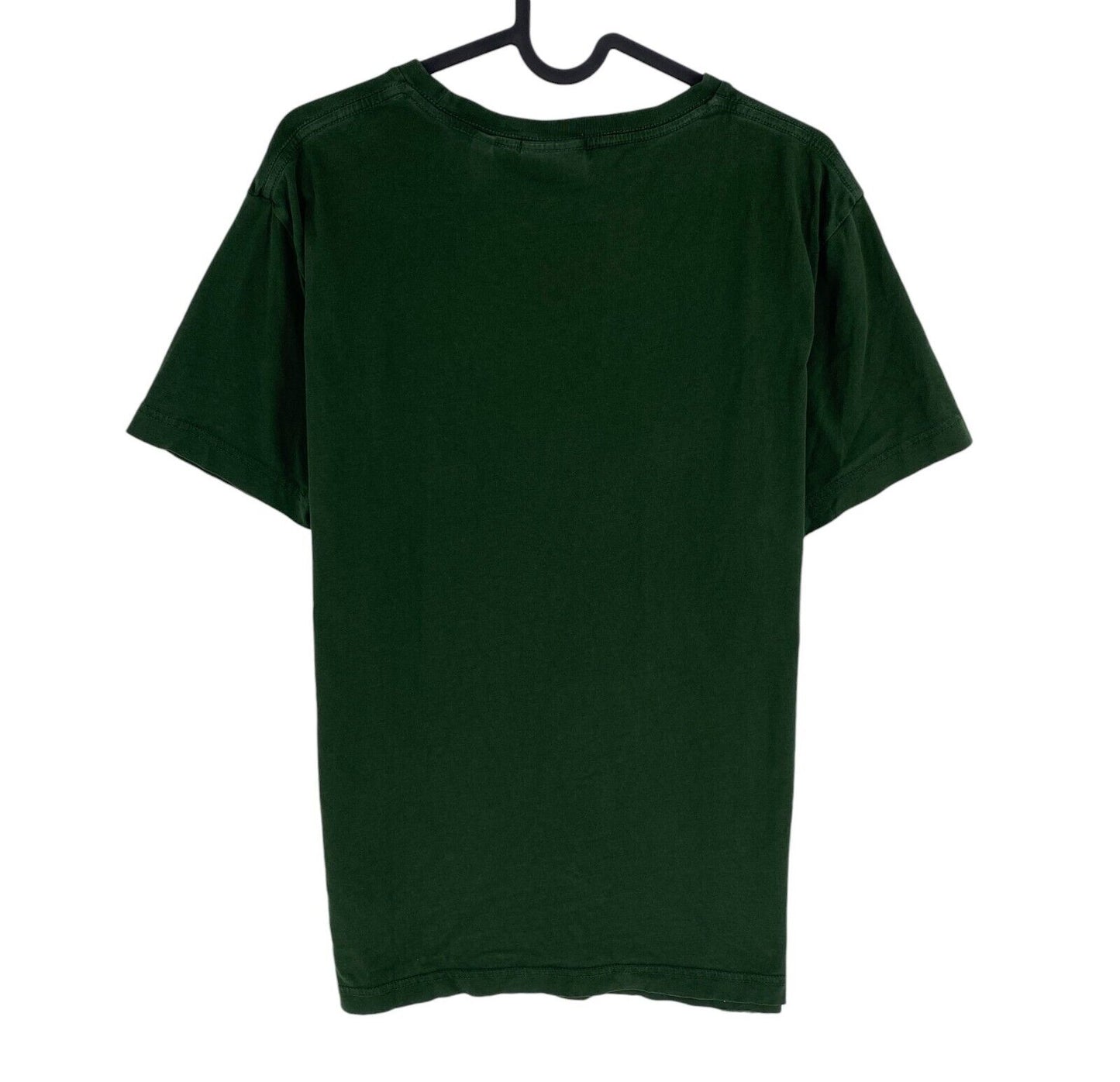 GANT Men Dark Green Original Slim Fit Crew Neck Short Sleeves T Shirt Size L