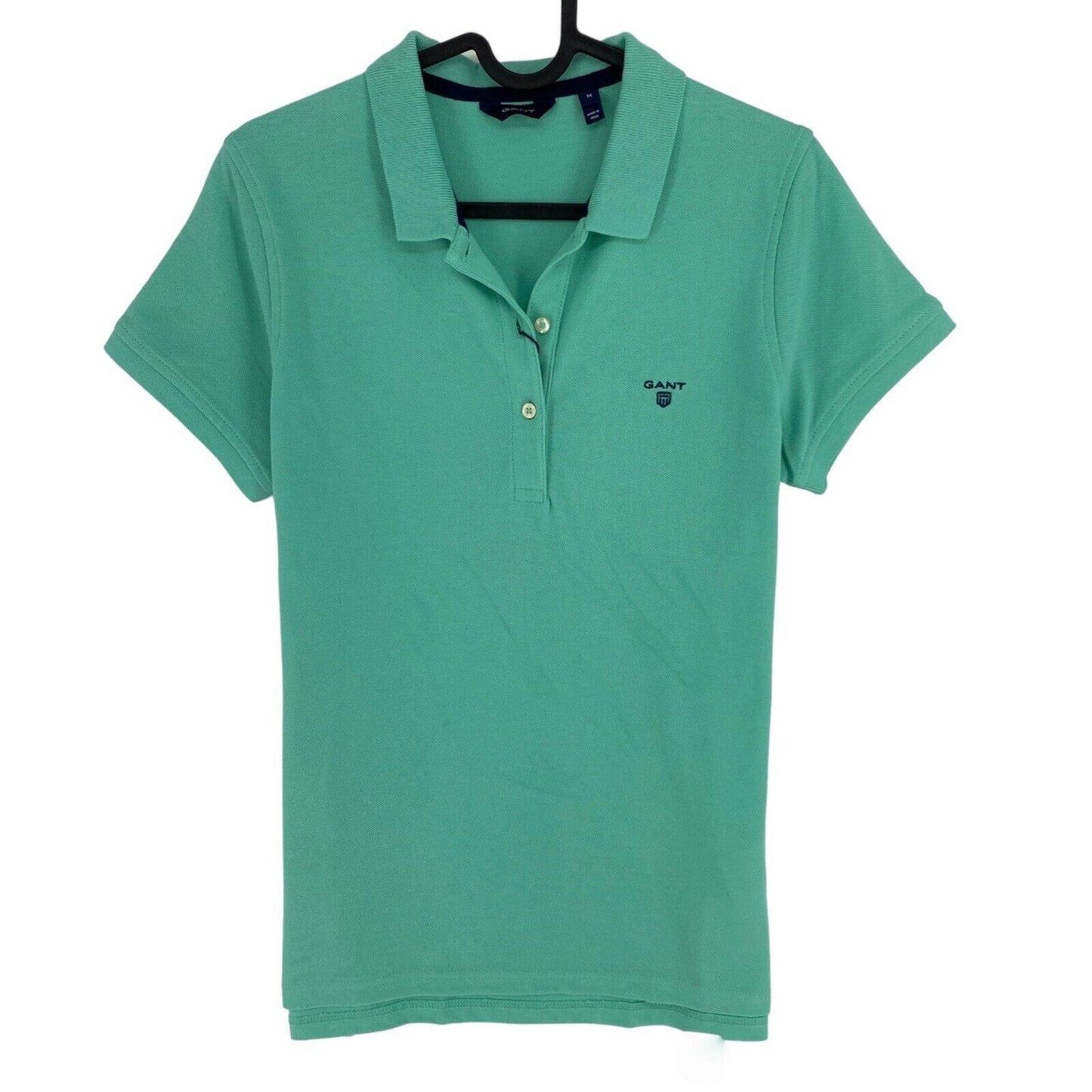 GANT Green Summer Pique Polo Shirt Size M