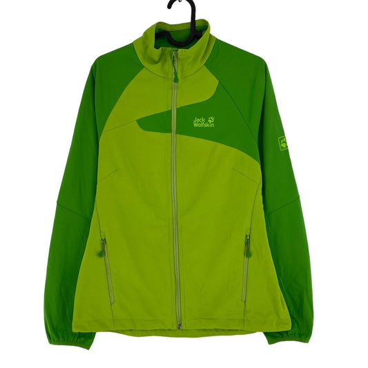 Jack Wolfskin Stormlock Hyproof Softshell Green Jacket Coat Size M