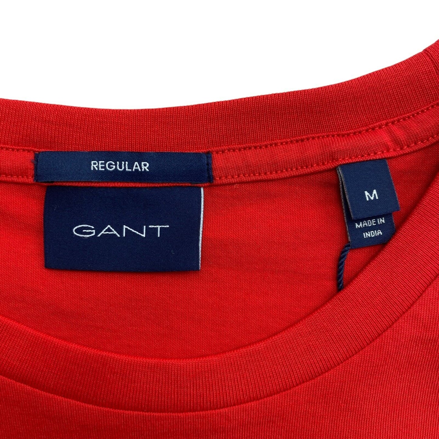 GANT Red Original Regular Crew Neck T Shirt Size M