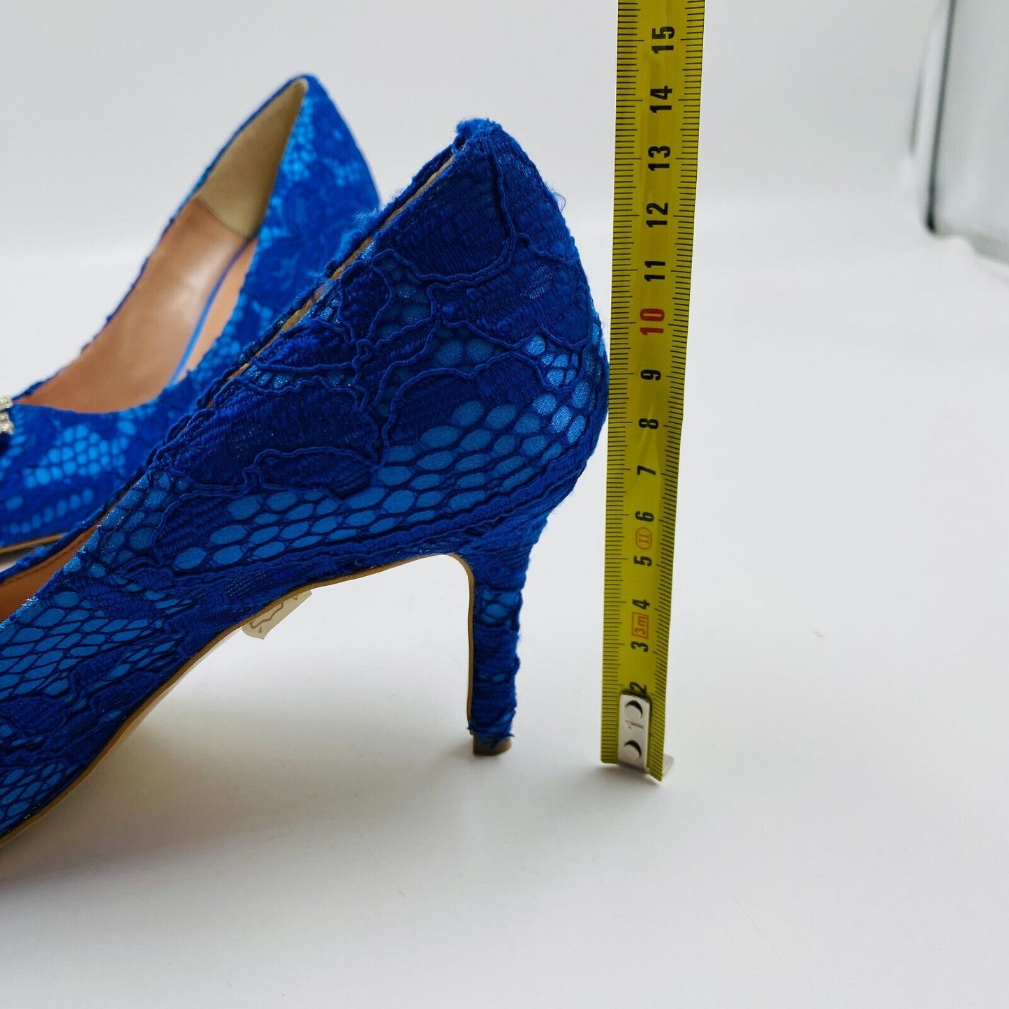 RINASCIMENTO Women Blue Shoes Heels Pumps Size EU 38 US 7 UK 5