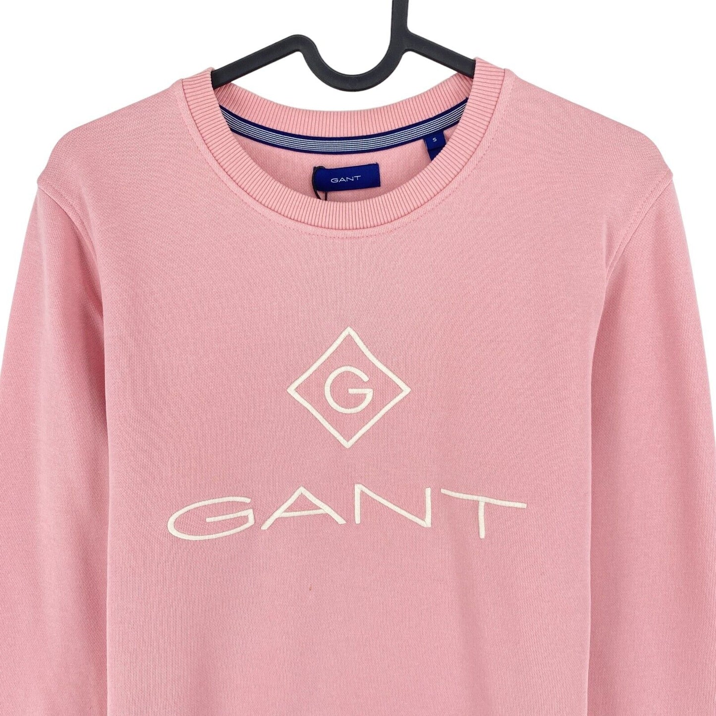 GANT Pink Lock Up Crew Neck Sweater Pullover Size S