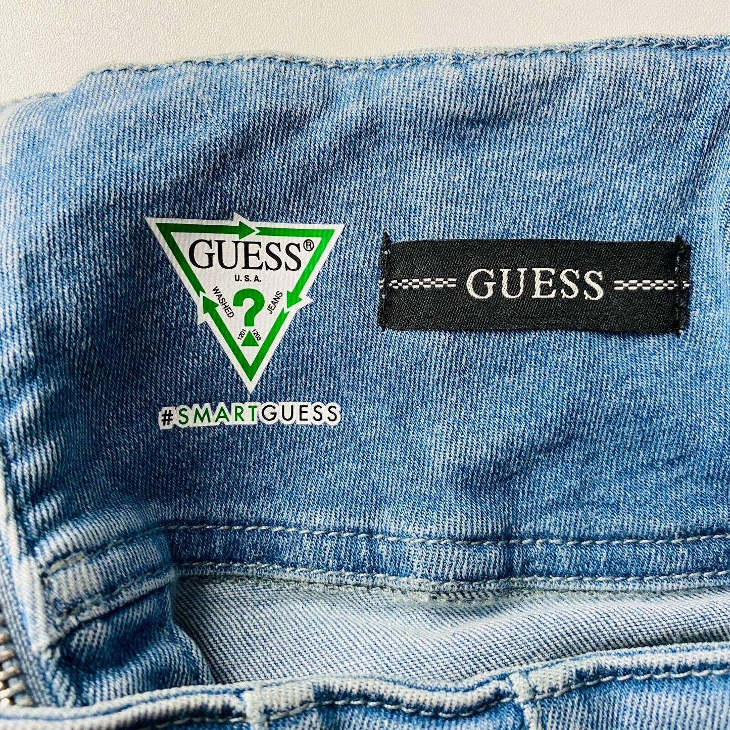 GUESS Women Blue High Waist Stretch Skinny Fit Jeans Size M EUR 42 UK 8 W27