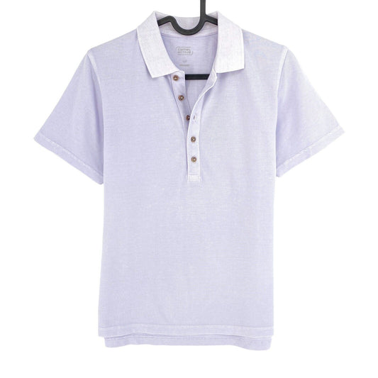 Camel Active Hellviolettes Piqué-Poloshirt SS, Größe M