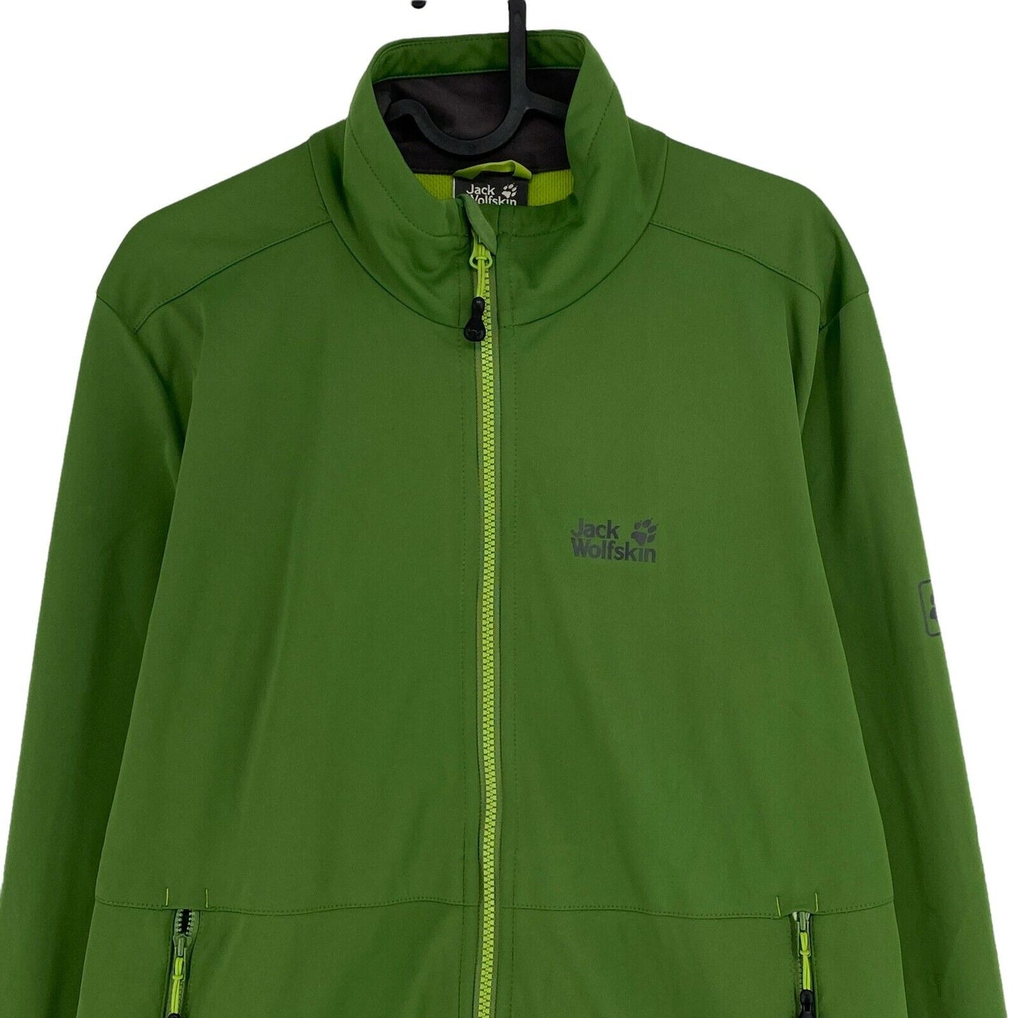 Jack Wolfskin Stormlock Hyproof Softshell Green Jacket Size S