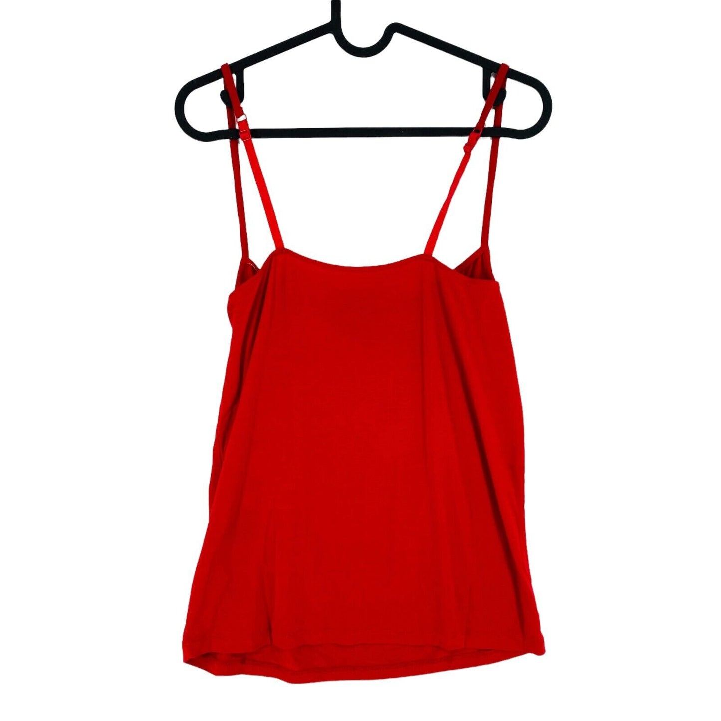 VUE SUR MER Red Sleeveless Square Neck Tank Top Size 3 / L