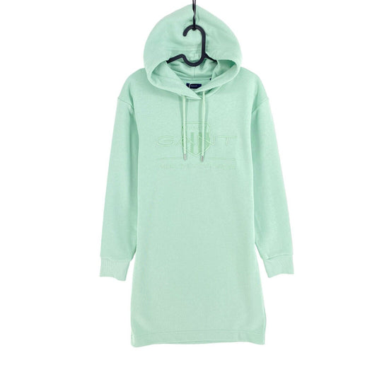 GANT Robe à capuche à manches longues Tonal Archive Shield vert clair Taille XS