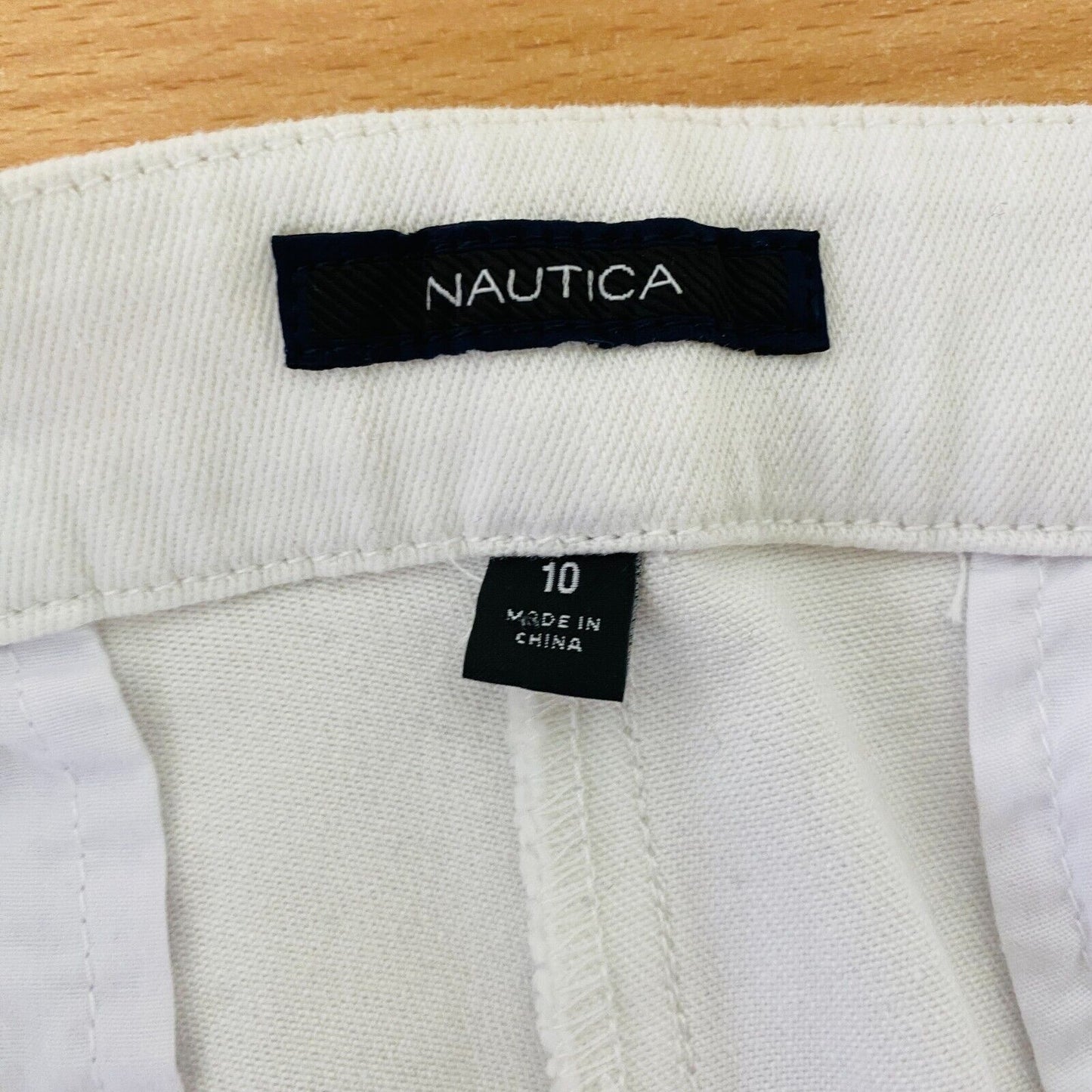 NAUTICA Women White Stretch Skinny Fit Jeans Size 10 W34